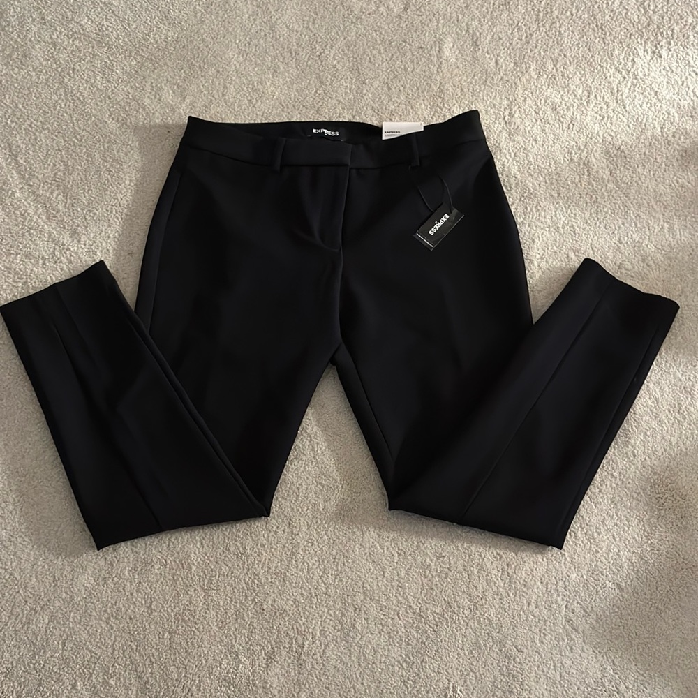 Express Black Crop Pants